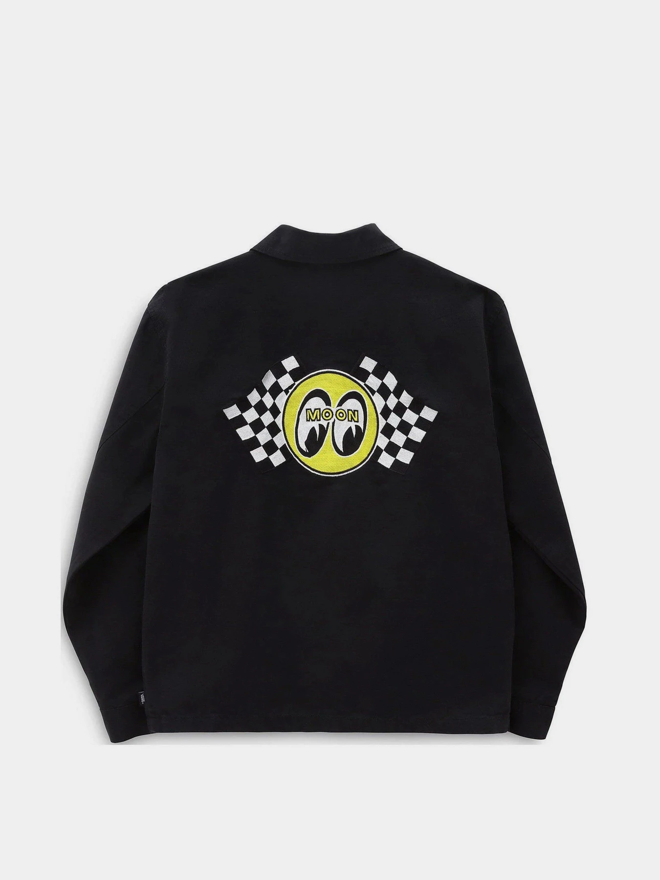 Куртки та дублянки Vans X MOONEYES модель VN0000BBBLK1 Куртки та дублянки Vans X MOONEYES модель VN0000BBBLK1 Фото