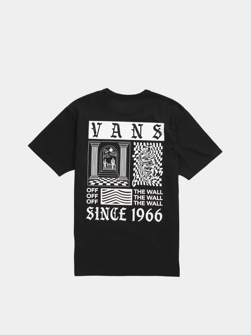 Футболки и поло Vans Kevin Peraza Off The Wall модель VN0A7PTPBLK1 Фото