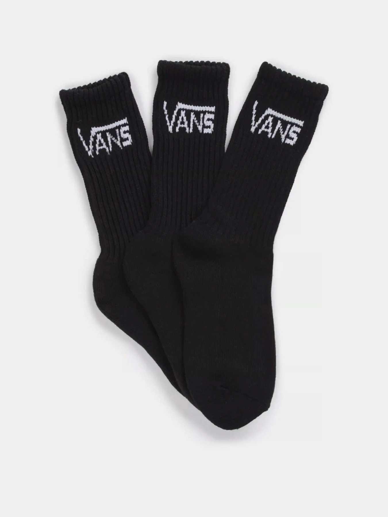 Носки и гольфы Vans Classics Crew Yout модель VN000YBRBLK1 Фото
