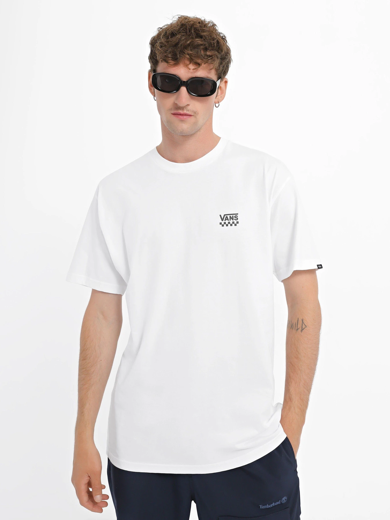 Футболки и поло Vans Left Chest Logo Ii Ss модель VN0A7TLGWHT1 Фото