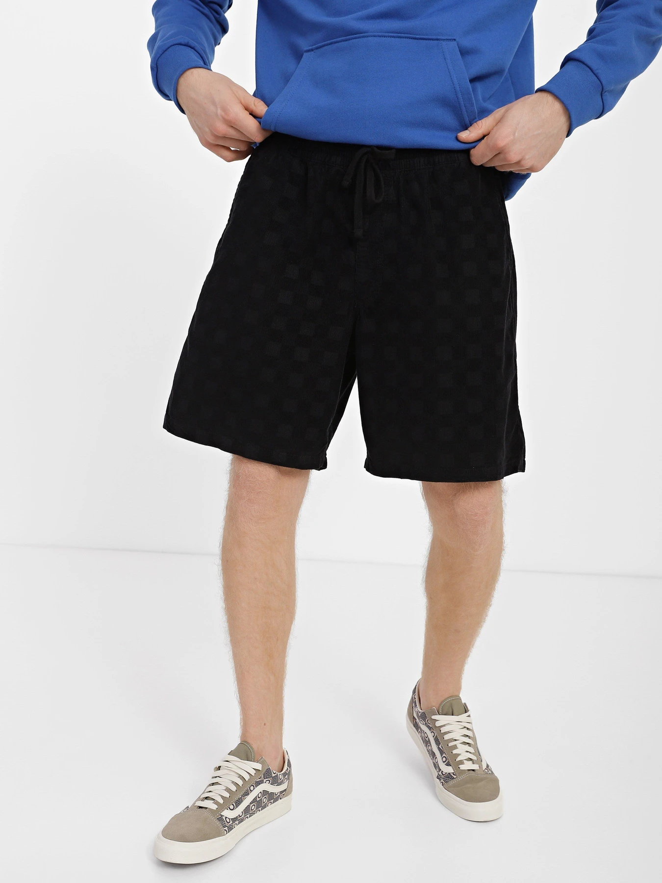Шорты Vans Range Check модель VN0005ZVBLK1 Шорты Vans Range Check модель VN0005ZVBLK1 Фото