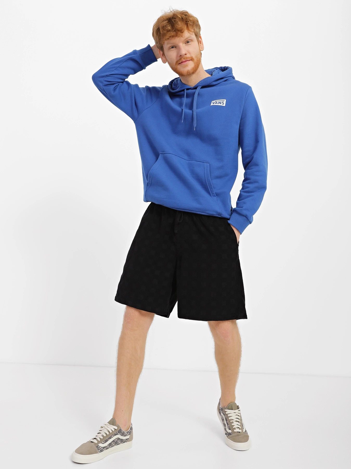 Шорты Vans Range Check модель VN0005ZVBLK1 Шорты Vans Range Check модель VN0005ZVBLK1 Фото