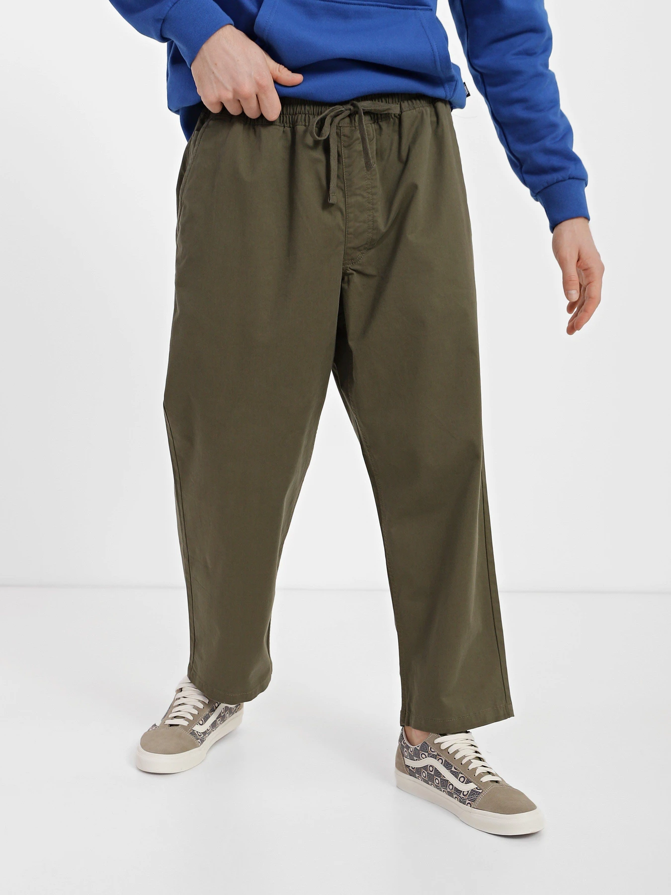 Брюки Vans Range Loose Cropped Elastic Waist модель VN0005ZDKCZ1 Брюки Vans Range Loose Cropped Elastic Waist модель VN0005ZDKCZ1 Фото