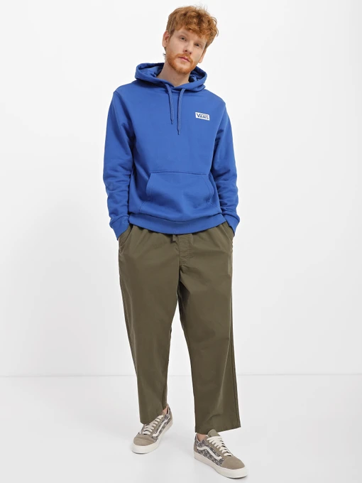 Брюки Vans Range Loose Cropped Elastic Waist модель VN0005ZDKCZ1 Фото
