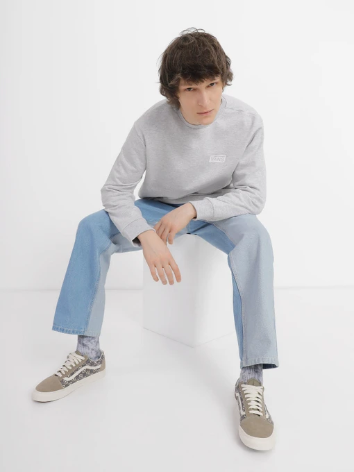 Худи и свитшоты Vans Relaxed Fit Crew модель VN0007FP1QI1 Фото