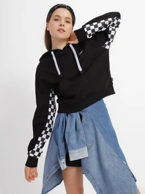Худі та світшоти Vans Boom Boom Check модель VN00045DBLK1 Фото