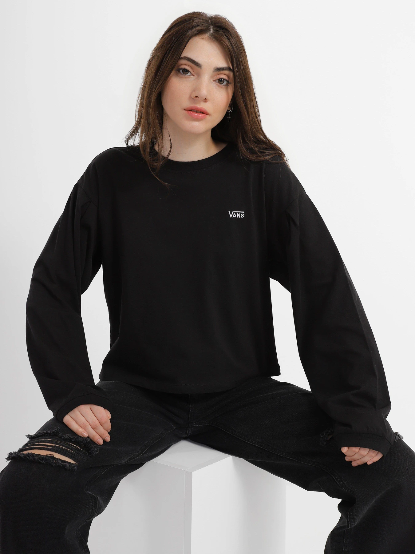 Худі та світшоти Vans Gecko модель VN000387BLK1 Худі та світшоти Vans Gecko модель VN000387BLK1 Фото
