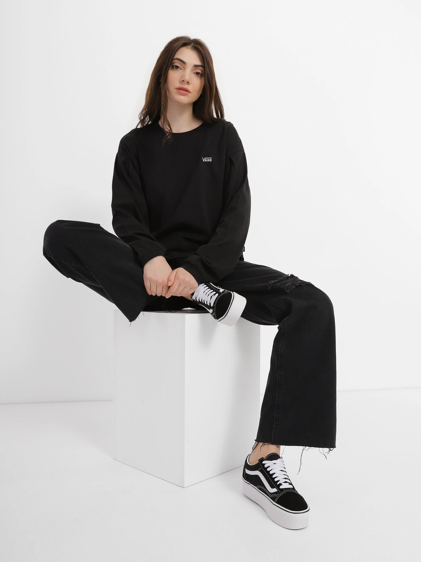 Худі та світшоти Vans Gecko модель VN000387BLK1 Худі та світшоти Vans Gecko модель VN000387BLK1 Фото