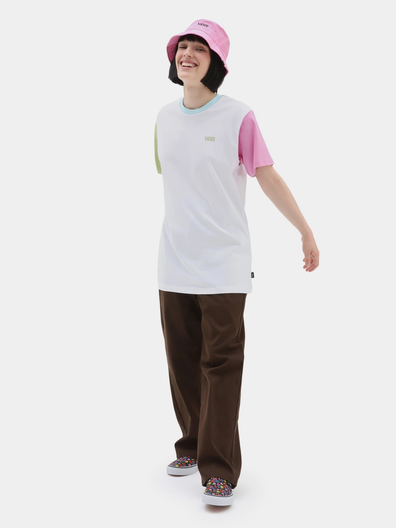 Футболки і поло Vans Left Chest Colorblock модель VN0A7RSQBS01 Футболки і поло Vans Left Chest Colorblock модель VN0A7RSQBS01 Фото