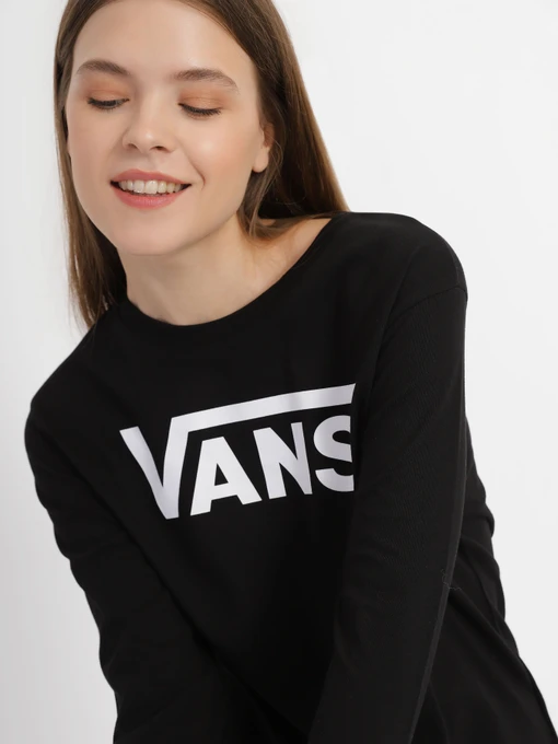 Худи и свитшоты Vans Wm Flying V Classic модель VN0A47WNBLK1 Фото