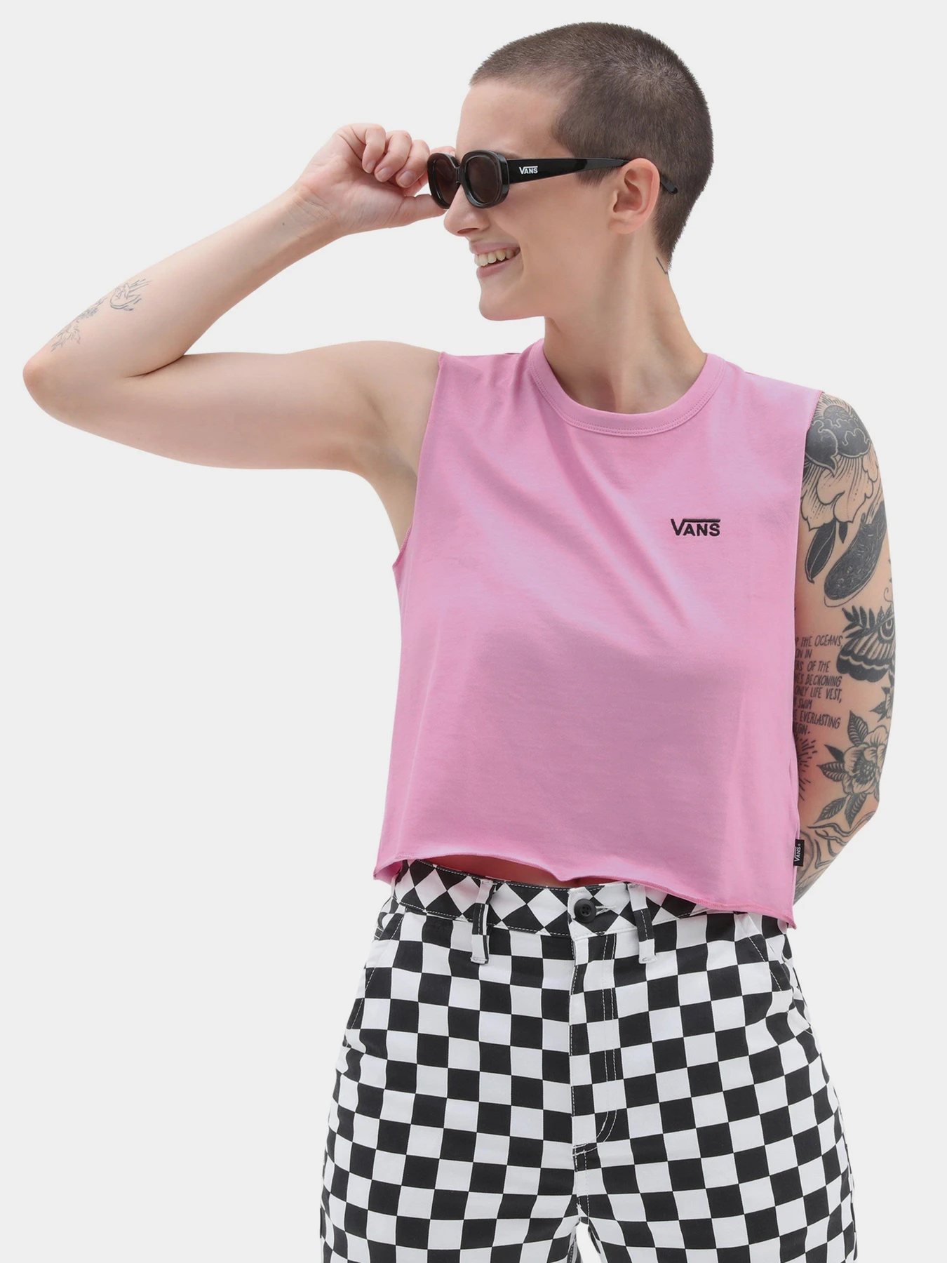 Футболки і поло Vans Junior V Muscle модель VN0A4DNGBLH1 Футболки і поло Vans Junior V Muscle модель VN0A4DNGBLH1 Фото