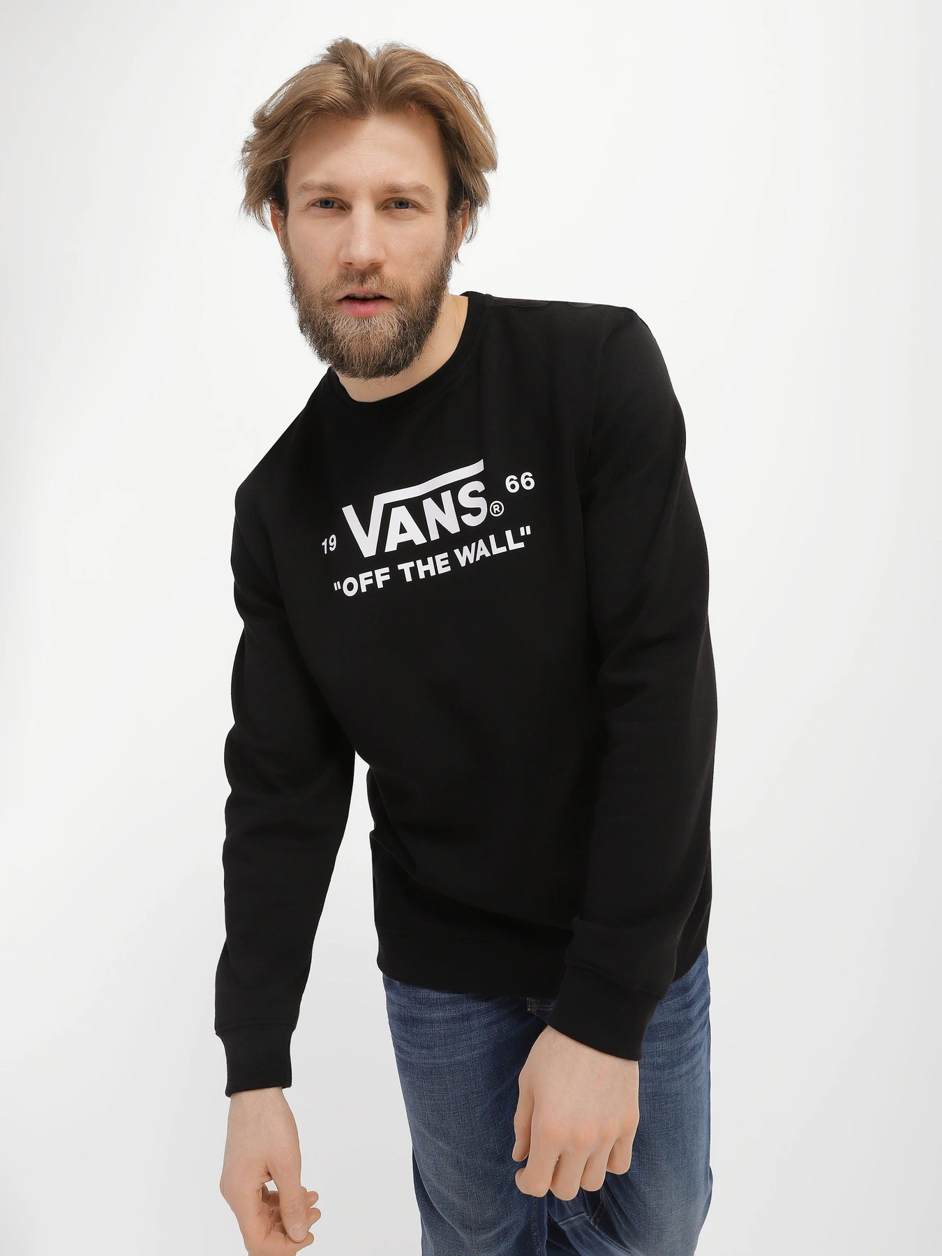 Худи и свитшоты Vans Mini Otw Crew-B модель VN0A5LOEBLK1 Худи и свитшоты Vans Mini Otw Crew-B модель VN0A5LOEBLK1 Фото