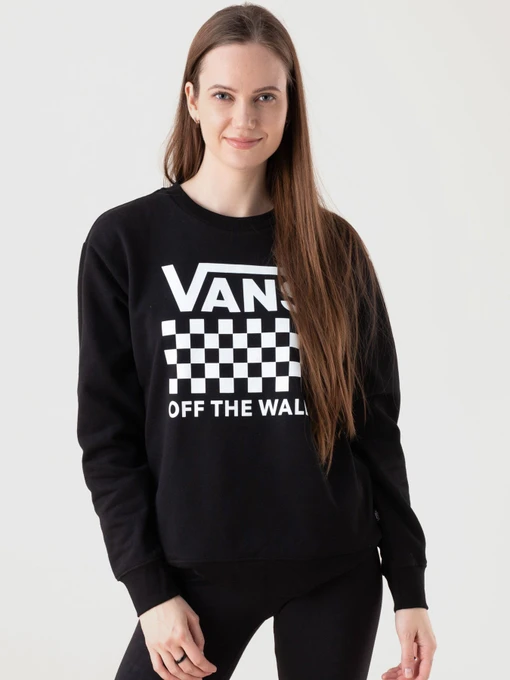 Худи и свитшоты Vans Lock Box Crew модель VN00055CBLK1 Фото