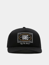 Шапки та кепки Vans Checkered Curved Bill Trucker модель VN00066WBLK1 Фото
