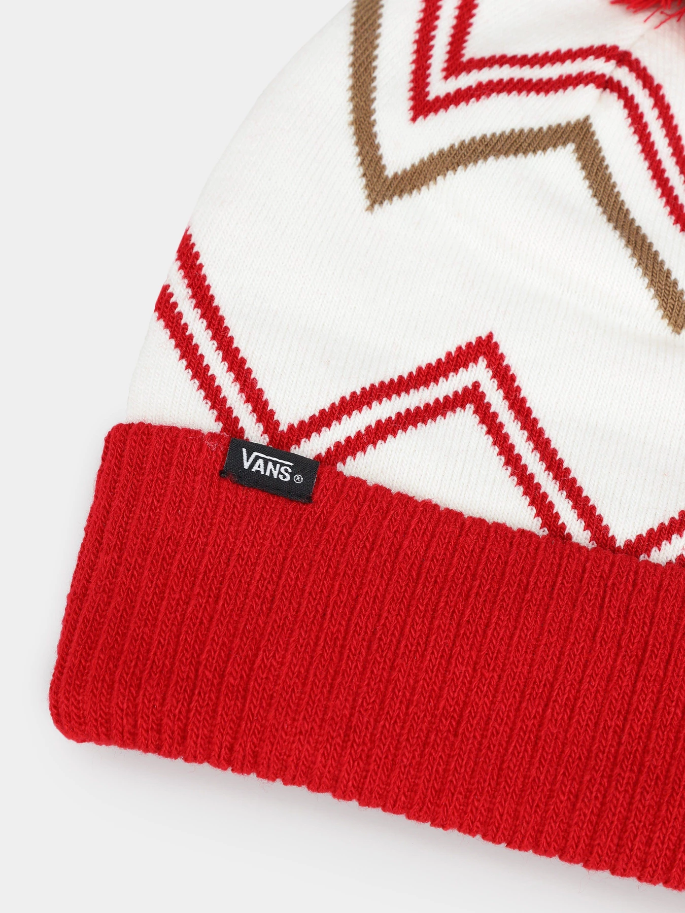 Шапки та кепки Vans Off Wall Pom Beanie модель VN0A2YR714A1 Шапки та кепки Vans Off Wall Pom Beanie модель VN0A2YR714A1 Фото