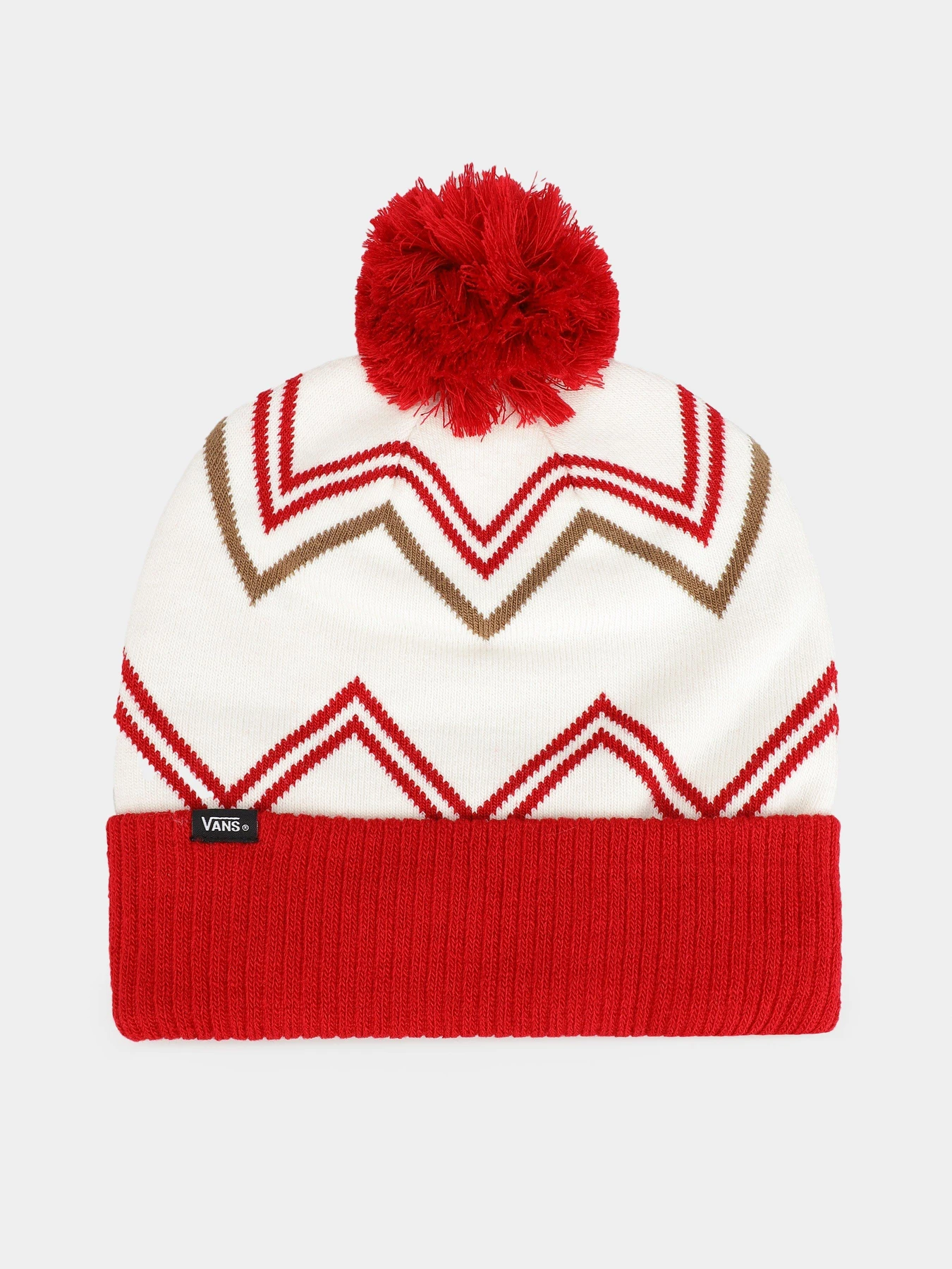 Шапки та кепки Vans Off Wall Pom Beanie модель VN0A2YR714A1 Шапки та кепки Vans Off Wall Pom Beanie модель VN0A2YR714A1 Фото