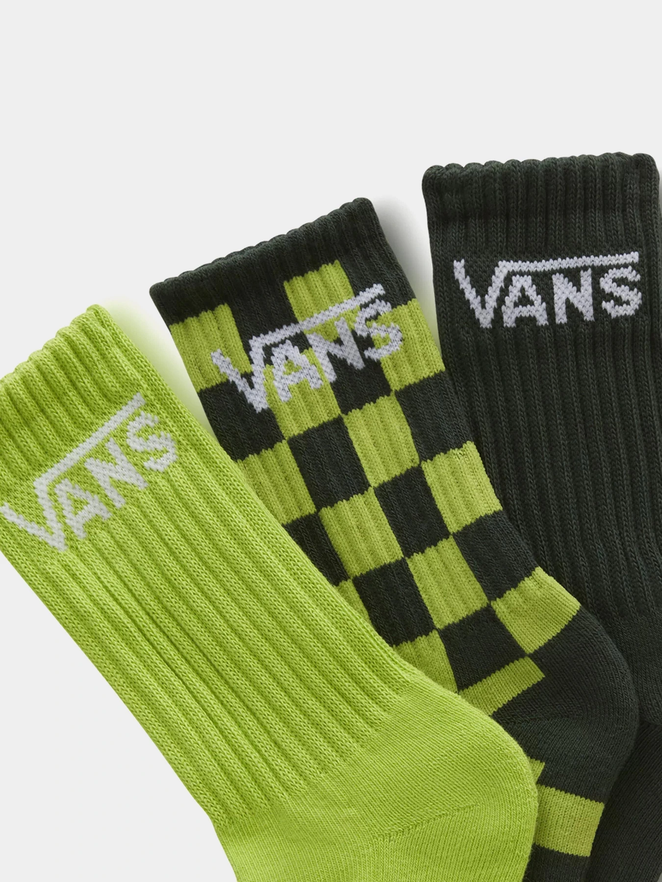 Носки и гольфы Vans Classic Crew Sock 3-Pack модель VN000YBRCAX1 Носки и гольфы Vans Classic Crew Sock 3-Pack модель VN000YBRCAX1 Фото