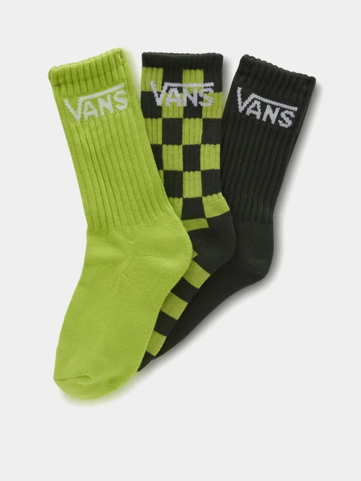 Носки и гольфы Vans Classic Crew Sock 3-Pack модель VN000YBRCAX1 Фото