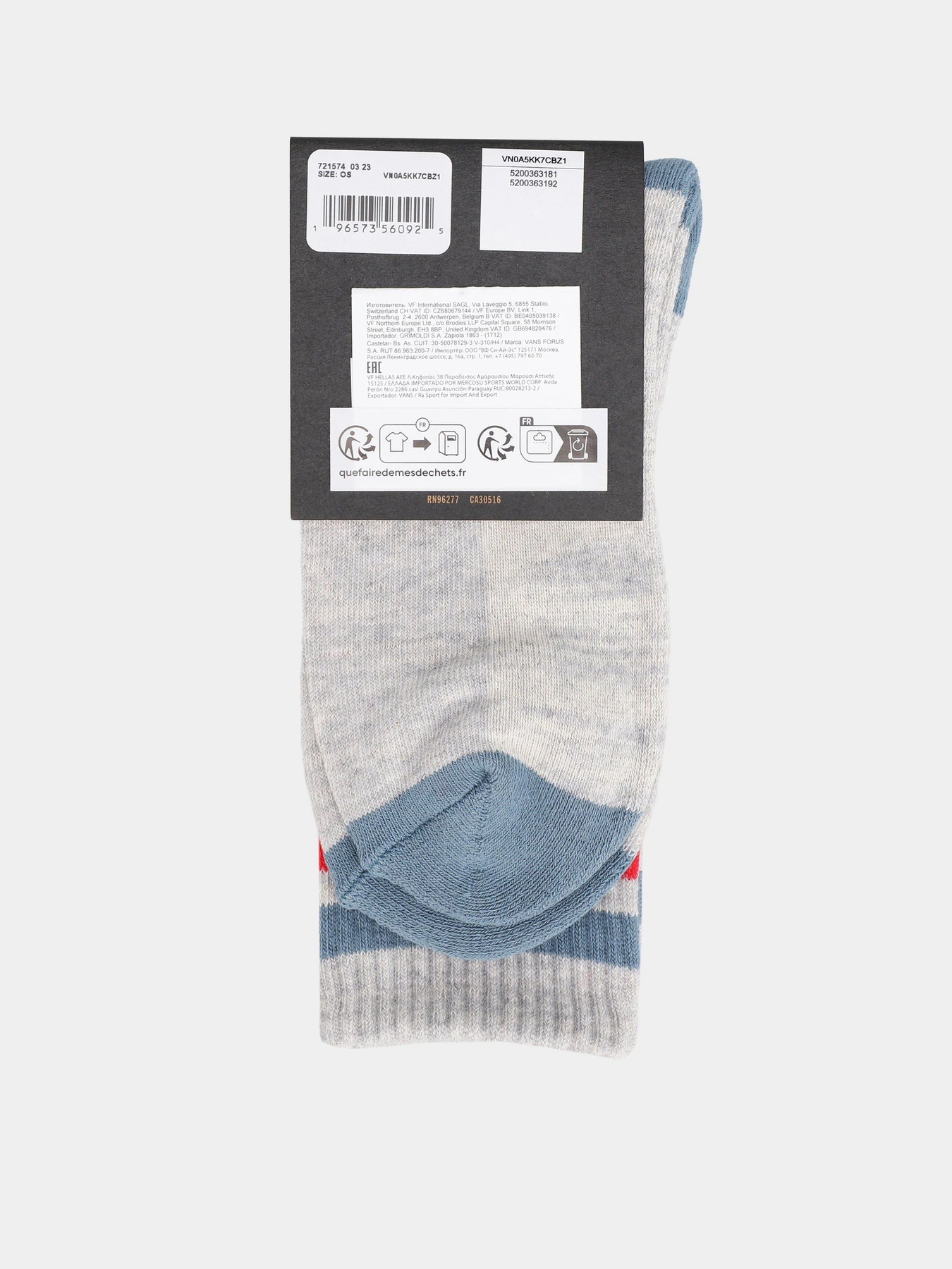 Шкарпетки та гольфи Vans Drop V Crew модель VN0A5KK7CBZ1 Шкарпетки та гольфи Vans Drop V Crew модель VN0A5KK7CBZ1 Фото