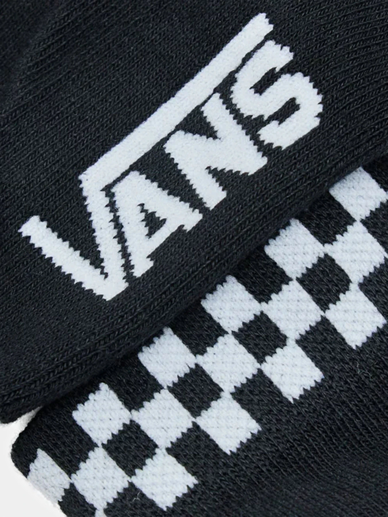 Шкарпетки та гольфи Vans Peek-A-Check Half Crew модель VN0007BJBLK1 Шкарпетки та гольфи Vans Peek-A-Check Half Crew модель VN0007BJBLK1 Фото