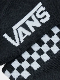 Шкарпетки та гольфи Vans Peek-A-Check Half Crew модель VN0007BJBLK1 Фото