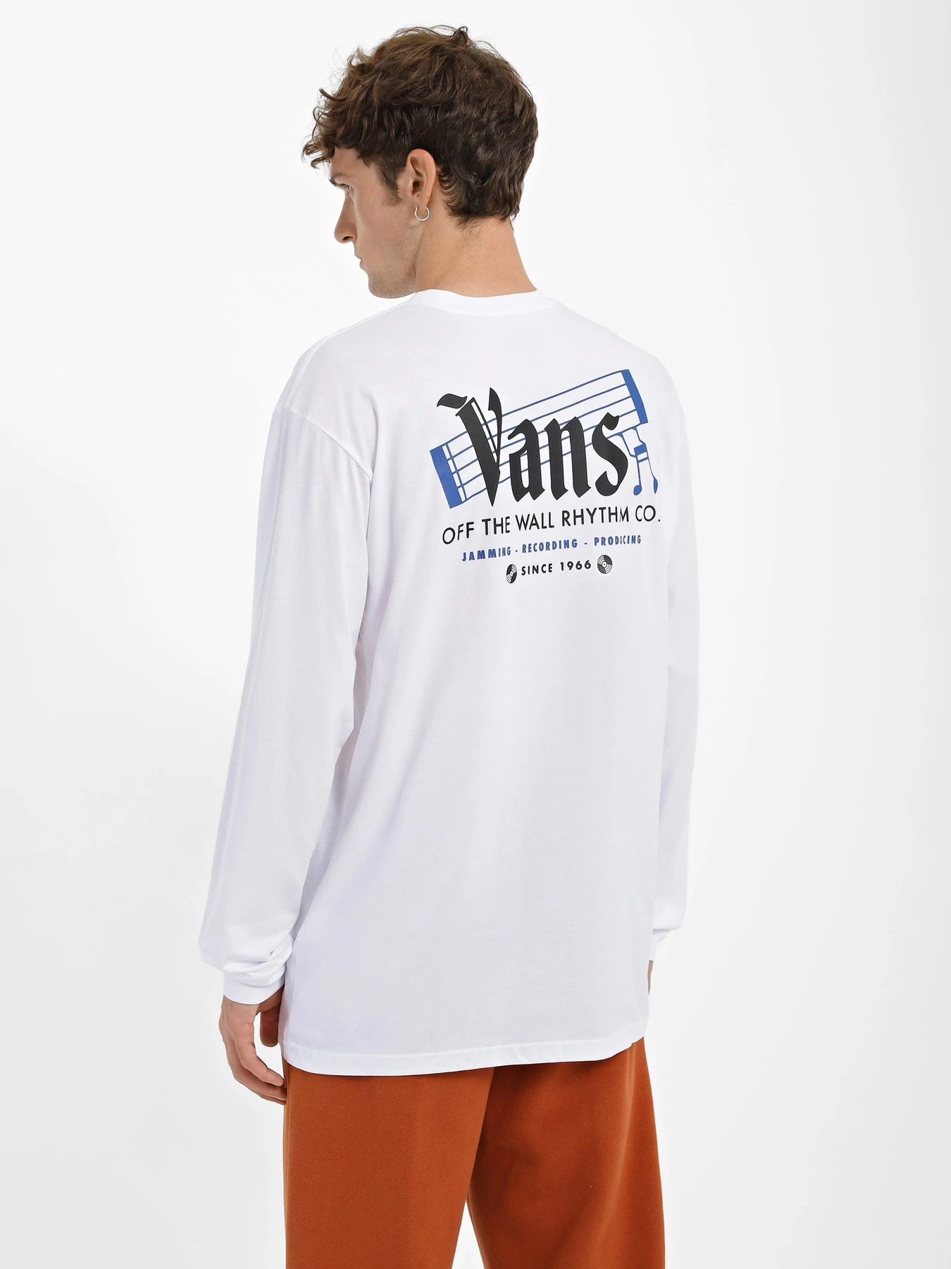 Худи и свитшоты Vans Off The Wall Rhythm модель VN0008F4WHT1 Фото