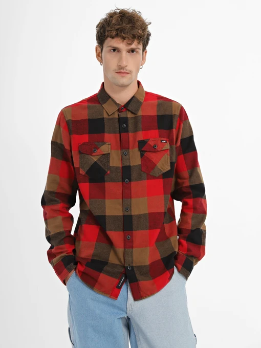 Рубашки Vans Box Flannel модель VN000JOGCBA1 Фото