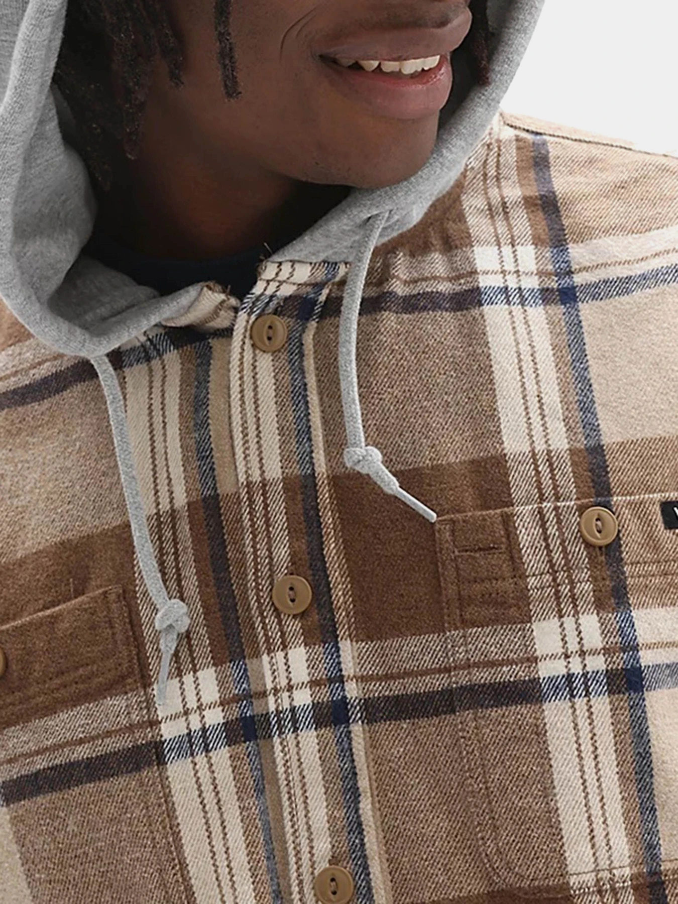 Рубашки Vans Lopes Hooded модель VN000YE6DZ91 Рубашки Vans Lopes Hooded модель VN000YE6DZ91 Фото