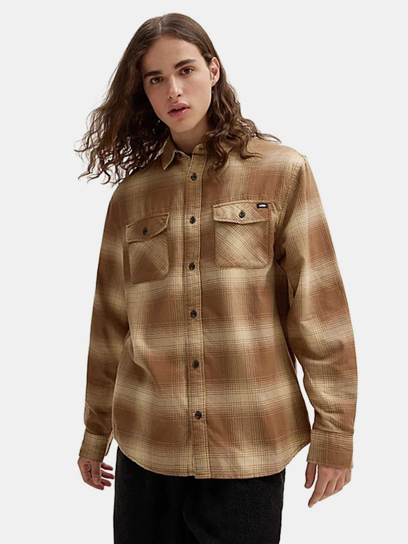 Рубашки Vans Monterey III Woven модель VN0A3HL3CBQ1 Рубашки Vans Monterey III Woven модель VN0A3HL3CBQ1 Фото