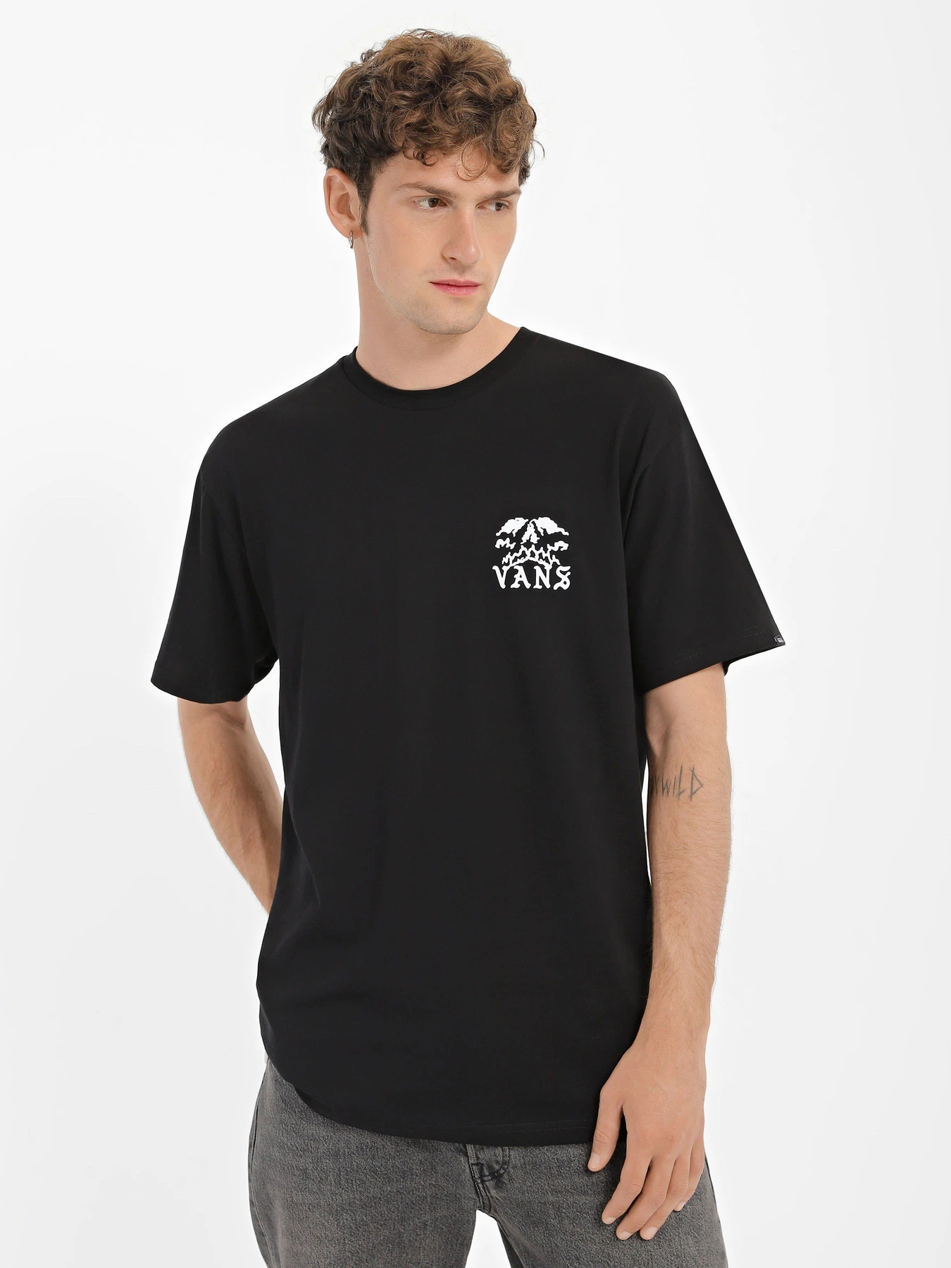 Футболки и поло Vans Doom Volcano модель VN0008SHBLK1 Футболки и поло Vans Doom Volcano модель VN0008SHBLK1 Фото