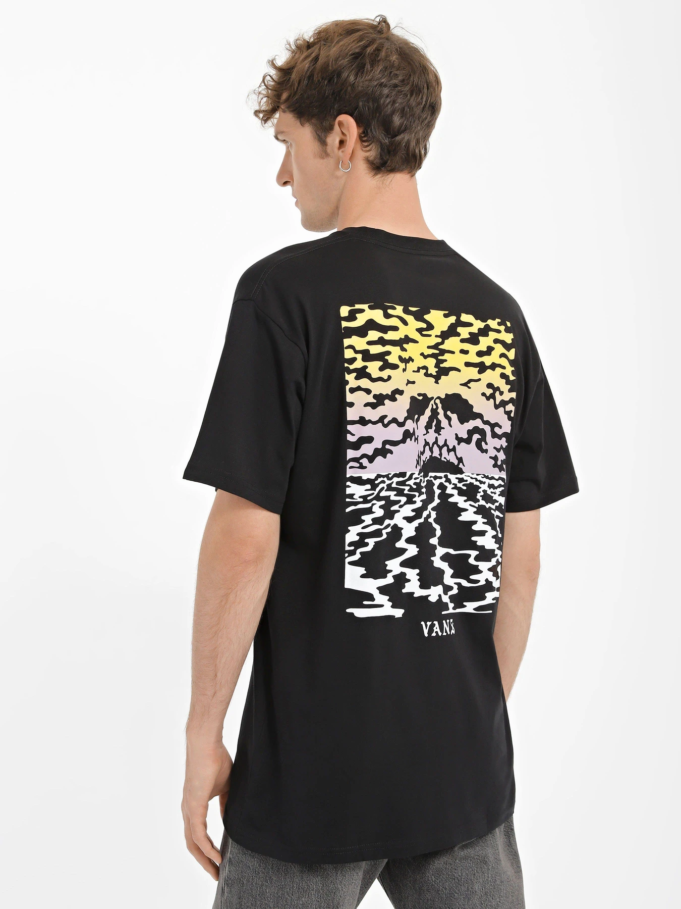 Футболки и поло Vans Doom Volcano модель VN0008SHBLK1 Футболки и поло Vans Doom Volcano модель VN0008SHBLK1 Фото