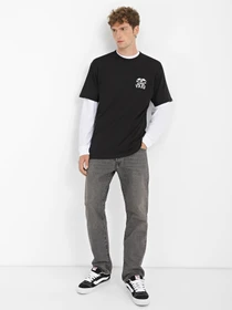 Футболки и поло Vans Doom Volcano модель VN0008SHBLK1 Фото