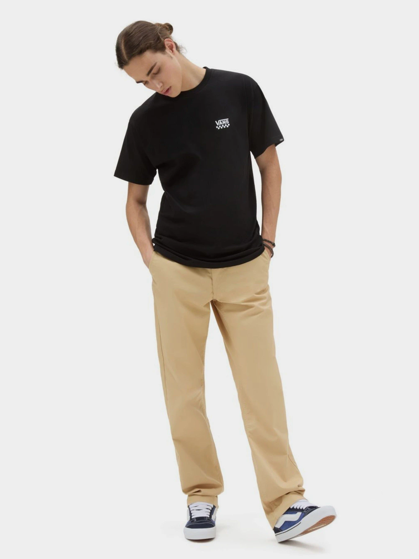 Футболки и поло Vans Left Chest Logo II модель VN0A7TLGBLK1 Футболки и поло Vans Left Chest Logo II модель VN0A7TLGBLK1 Фото