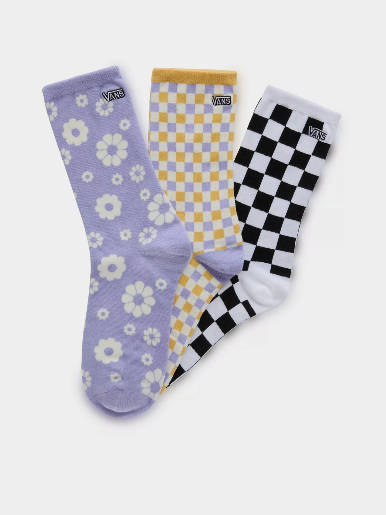 Носки и гольфы Vans Threefer Crew модель VN000A8RC8B1 Носки и гольфы Vans Threefer Crew модель VN000A8RC8B1 Фото