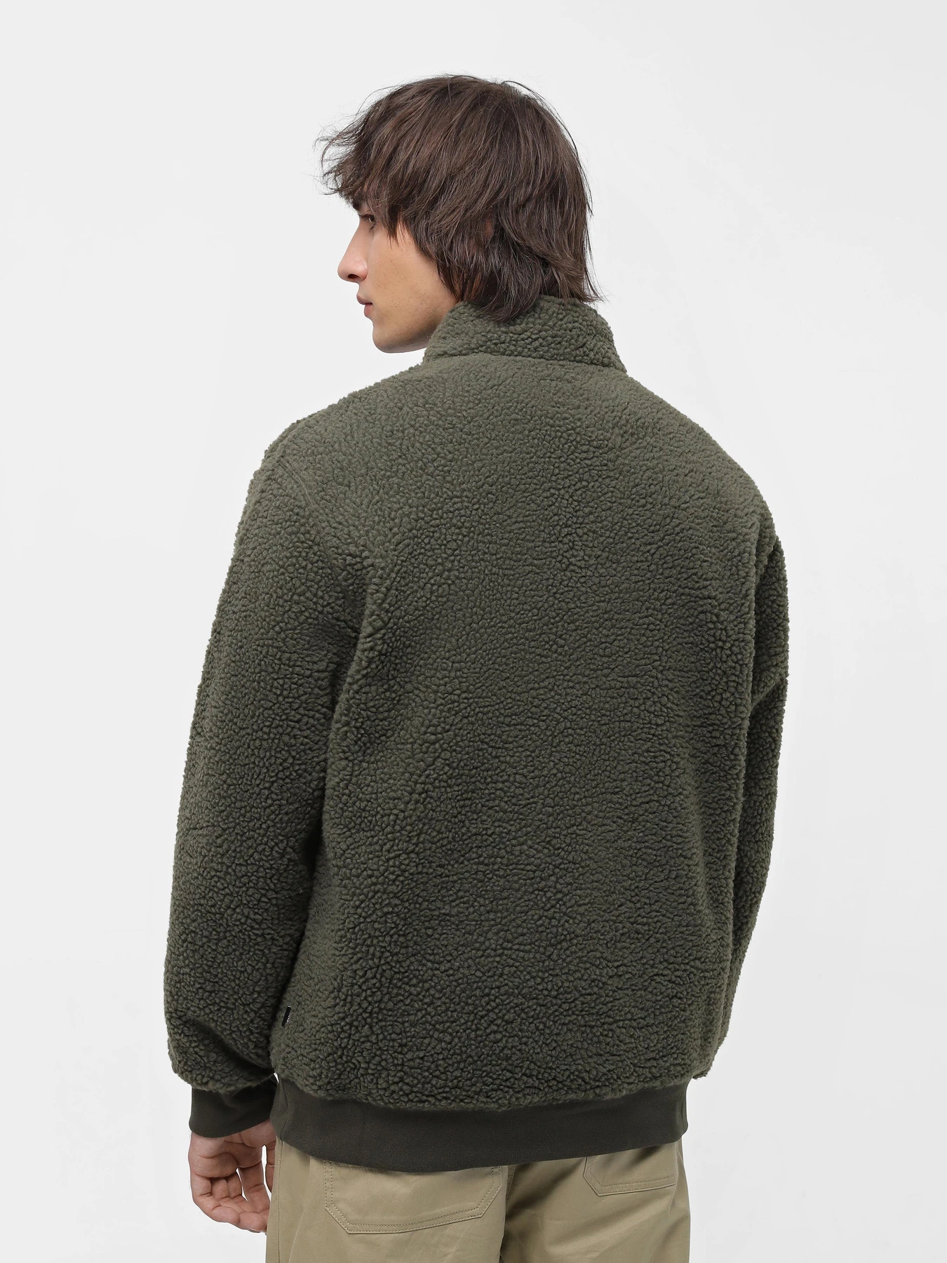 Худи и свитшоты Vans Martin Sherpa Q Zip Sherpa Fleece модель VN00069BKCZ1 Фото