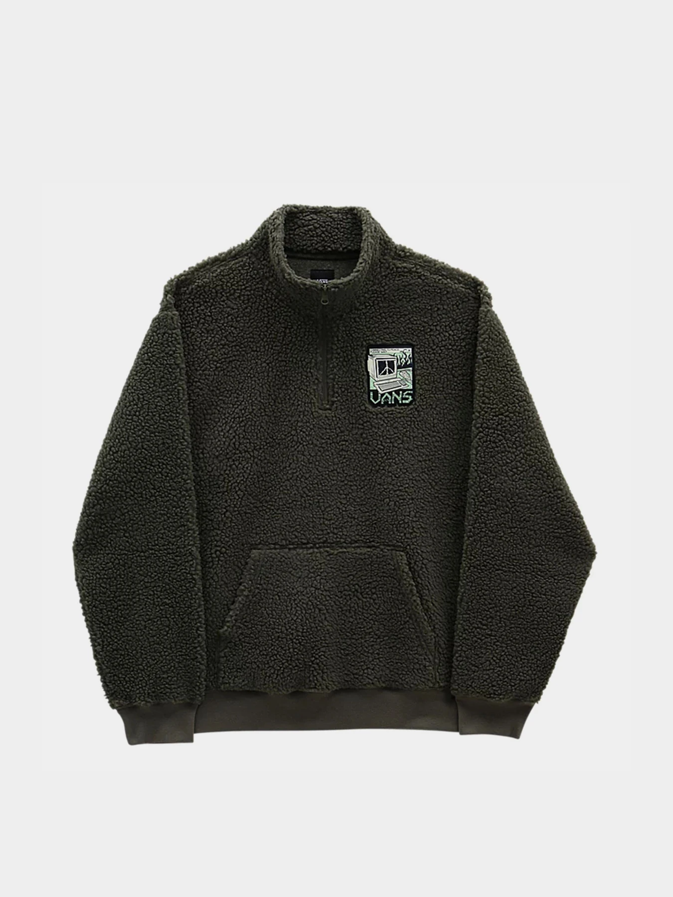 Худи и свитшоты Vans Martin Sherpa Q Zip Sherpa Fleece модель VN00069BKCZ1 Фото