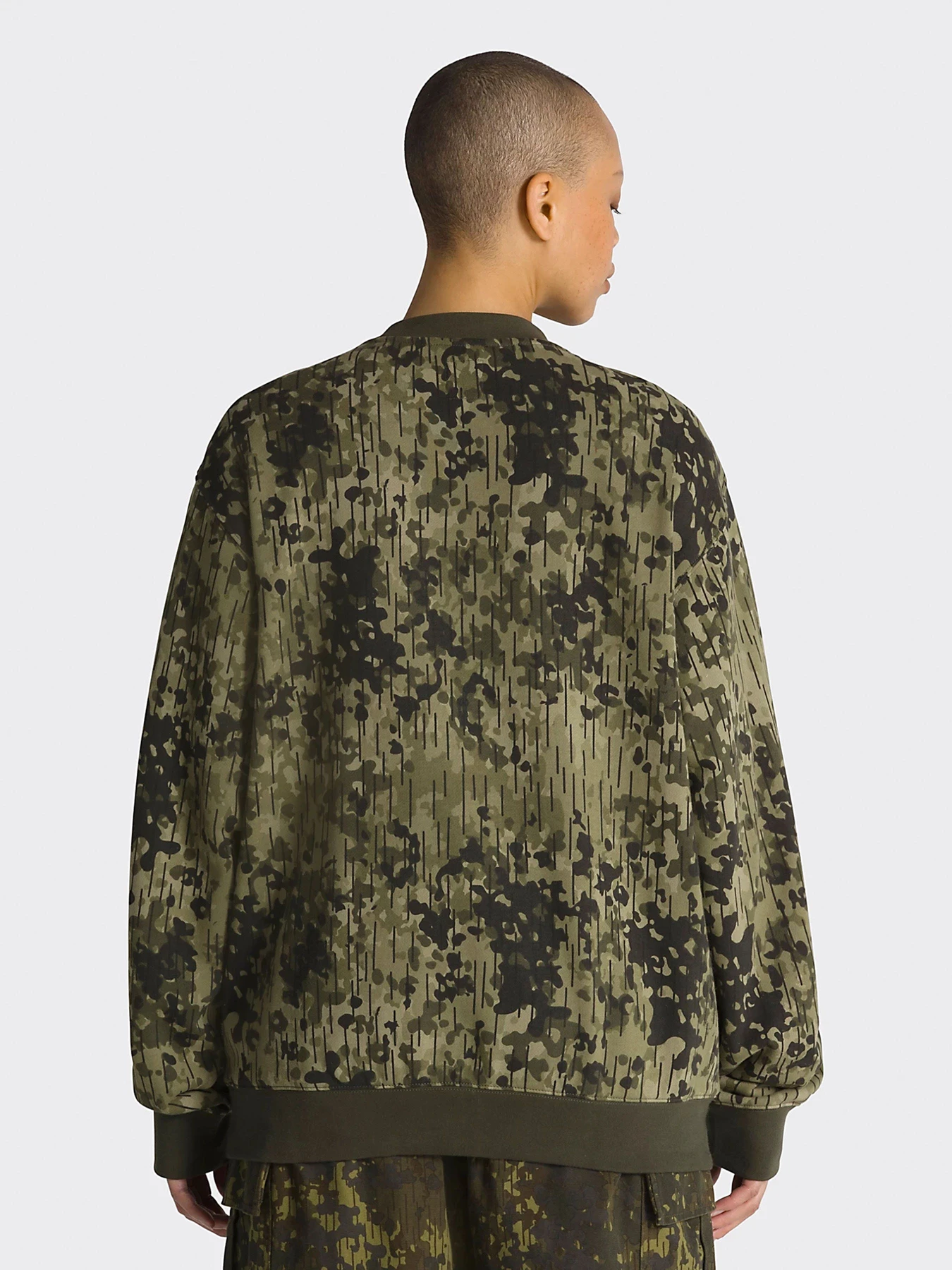 Худі та світшоти Vans Rain Camo Crew модель VN0008UKCBI1 Худі та світшоти Vans Rain Camo Crew модель VN0008UKCBI1 Фото