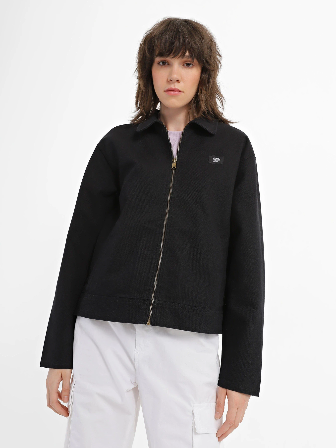 Куртки и дубленки Vans Open Road модель VN00075CBLK1 Куртки и дубленки Vans Open Road модель VN00075CBLK1 Фото
