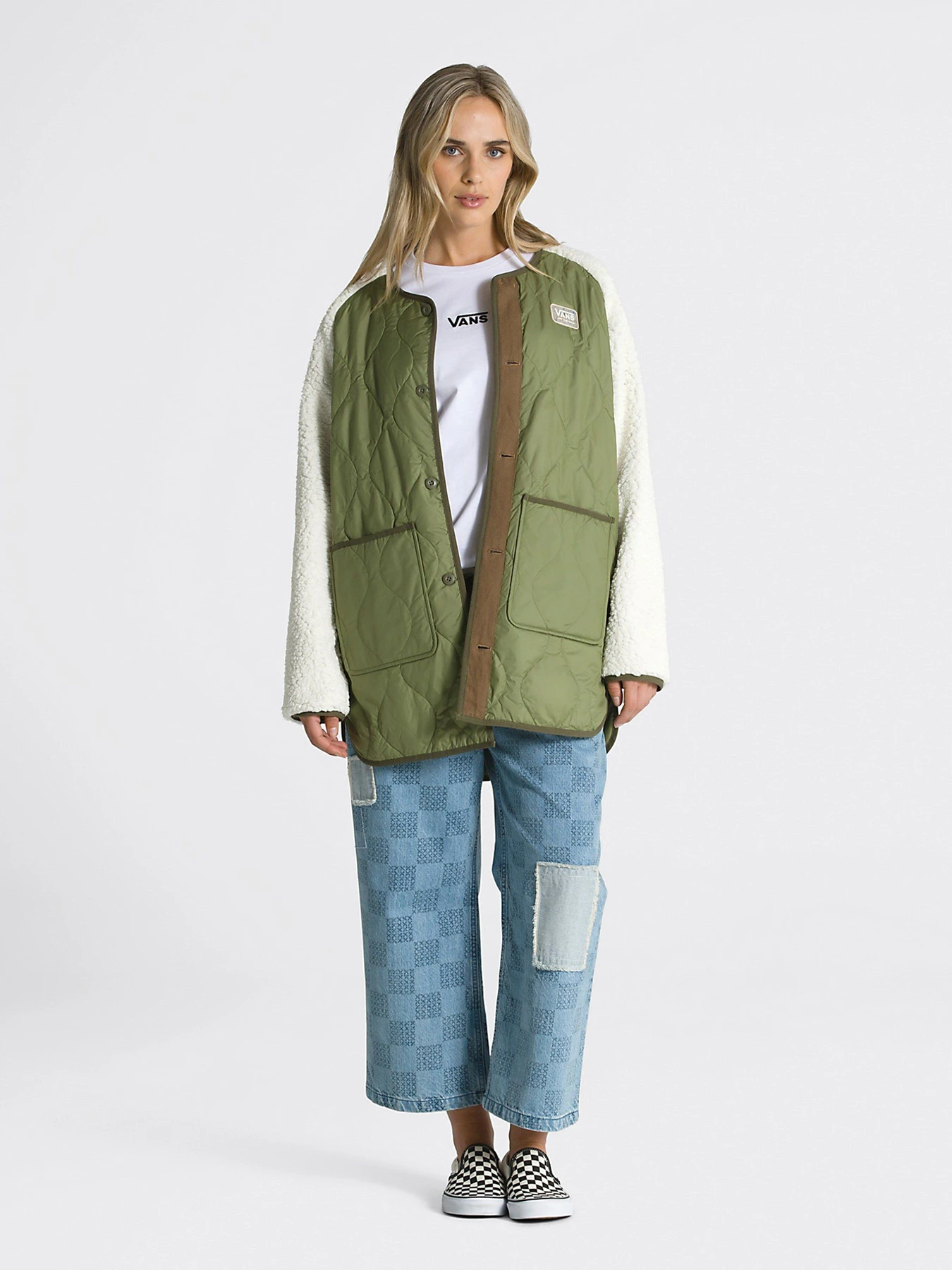 Куртки и дубленки Vans Mason Long Hooded Liner Mte1 модель VN00075GZBF1 Куртки и дубленки Vans Mason Long Hooded Liner Mte1 модель VN00075GZBF1 Фото
