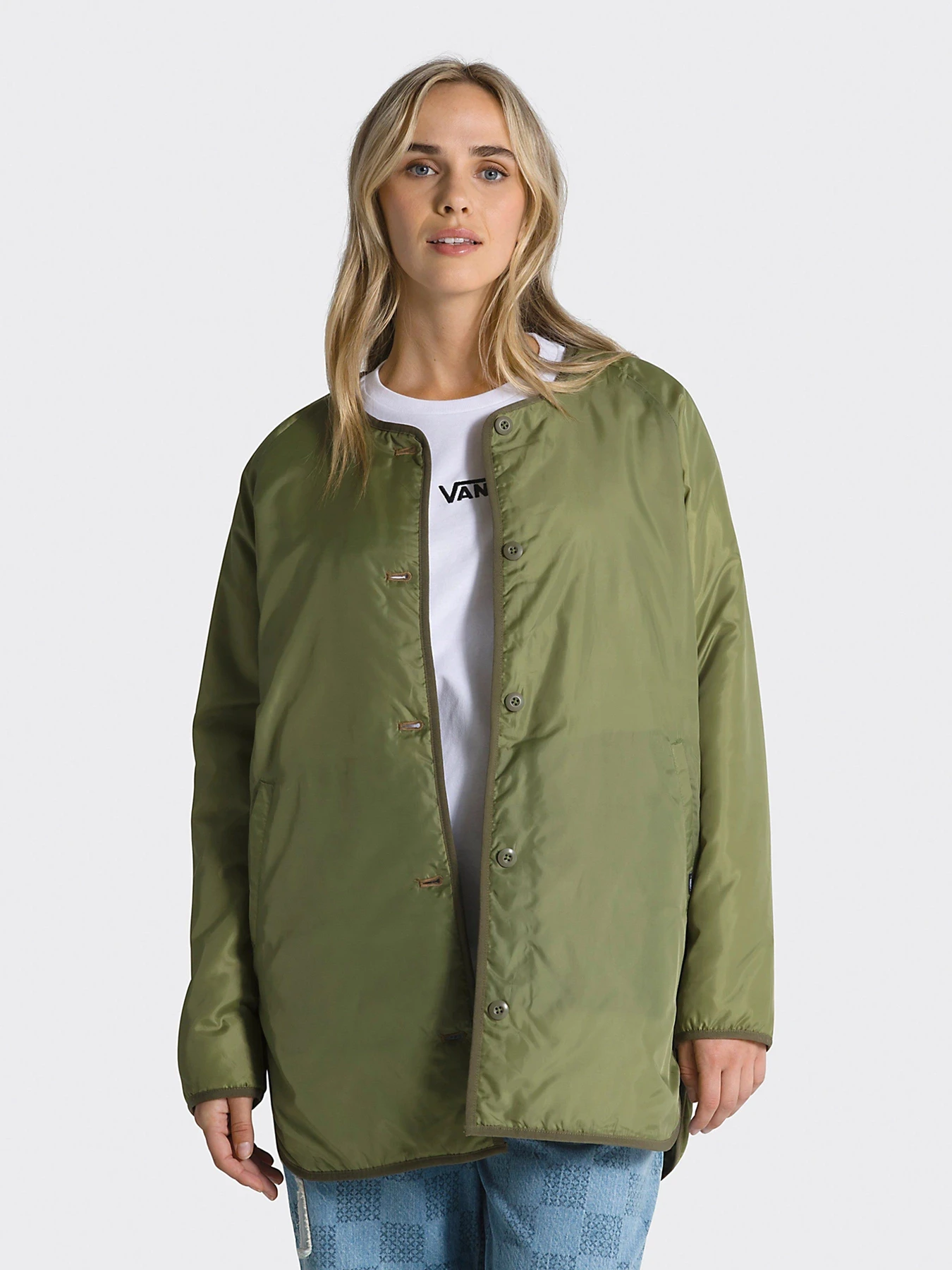 Куртки и дубленки Vans Mason Long Hooded Liner Mte1 модель VN00075GZBF1 Куртки и дубленки Vans Mason Long Hooded Liner Mte1 модель VN00075GZBF1 Фото