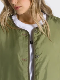 Куртки и дубленки Vans Mason Long Hooded Liner Mte1 модель VN00075GZBF1 Фото