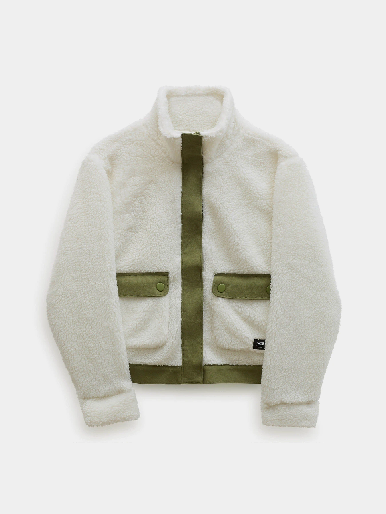 Куртки и дубленки Vans Tevis Sherpa Fleece модель VN00075FFS81 Куртки и дубленки Vans Tevis Sherpa Fleece модель VN00075FFS81 Фото