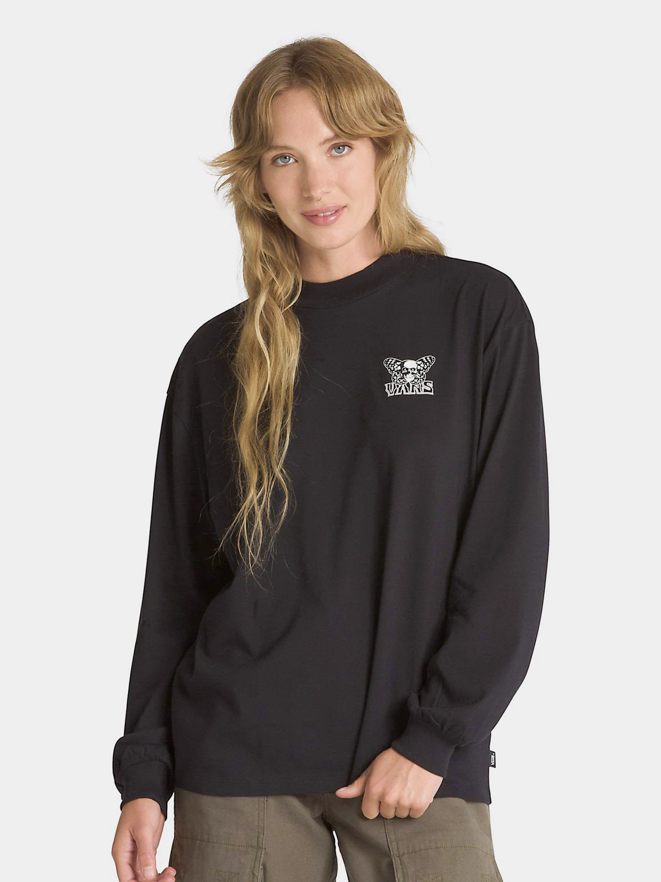 Худі та світшоти Vans Skullyfly LS Mock Neck Music Academy модель VN000ADNBLK1 Худі та світшоти Vans Skullyfly LS Mock Neck Music Academy модель VN000ADNBLK1 Фото