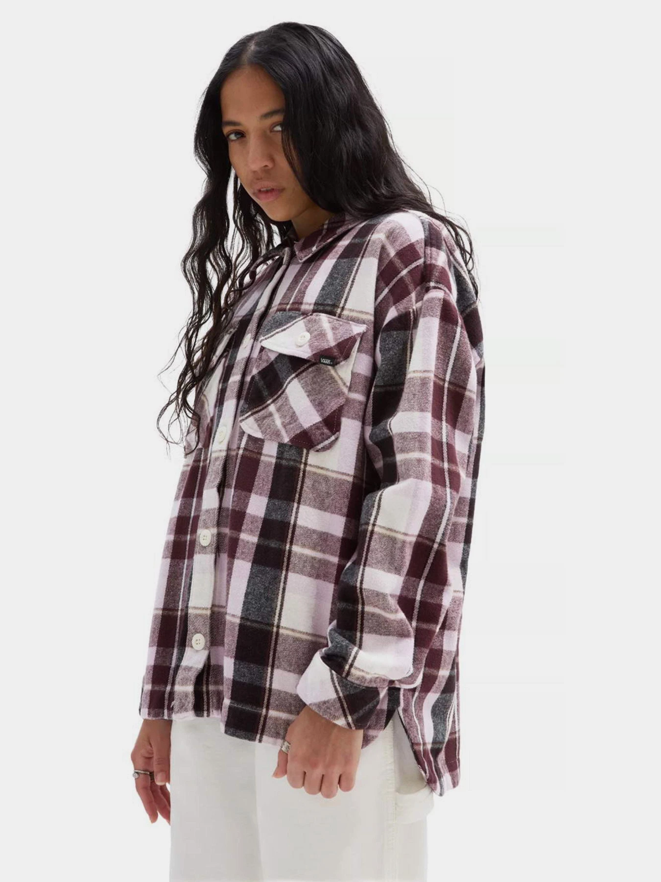 Рубашки Vans Box Flannel модель VN00074MBYP1 Рубашки Vans Box Flannel модель VN00074MBYP1 Фото