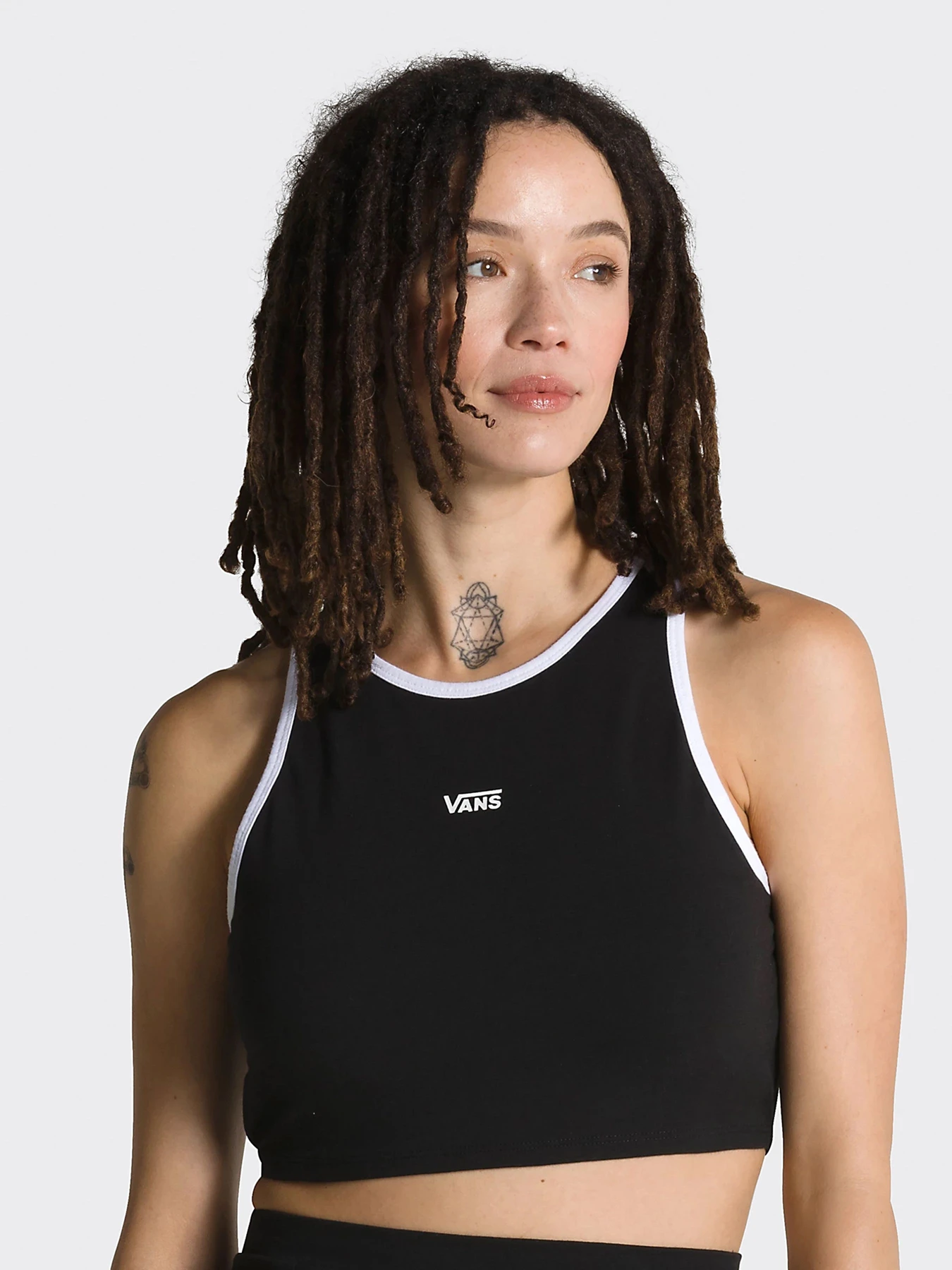 Футболки і поло Vans Longline Racerback Sports модель VN00046ABLK1 Футболки і поло Vans Longline Racerback Sports модель VN00046ABLK1 Фото
