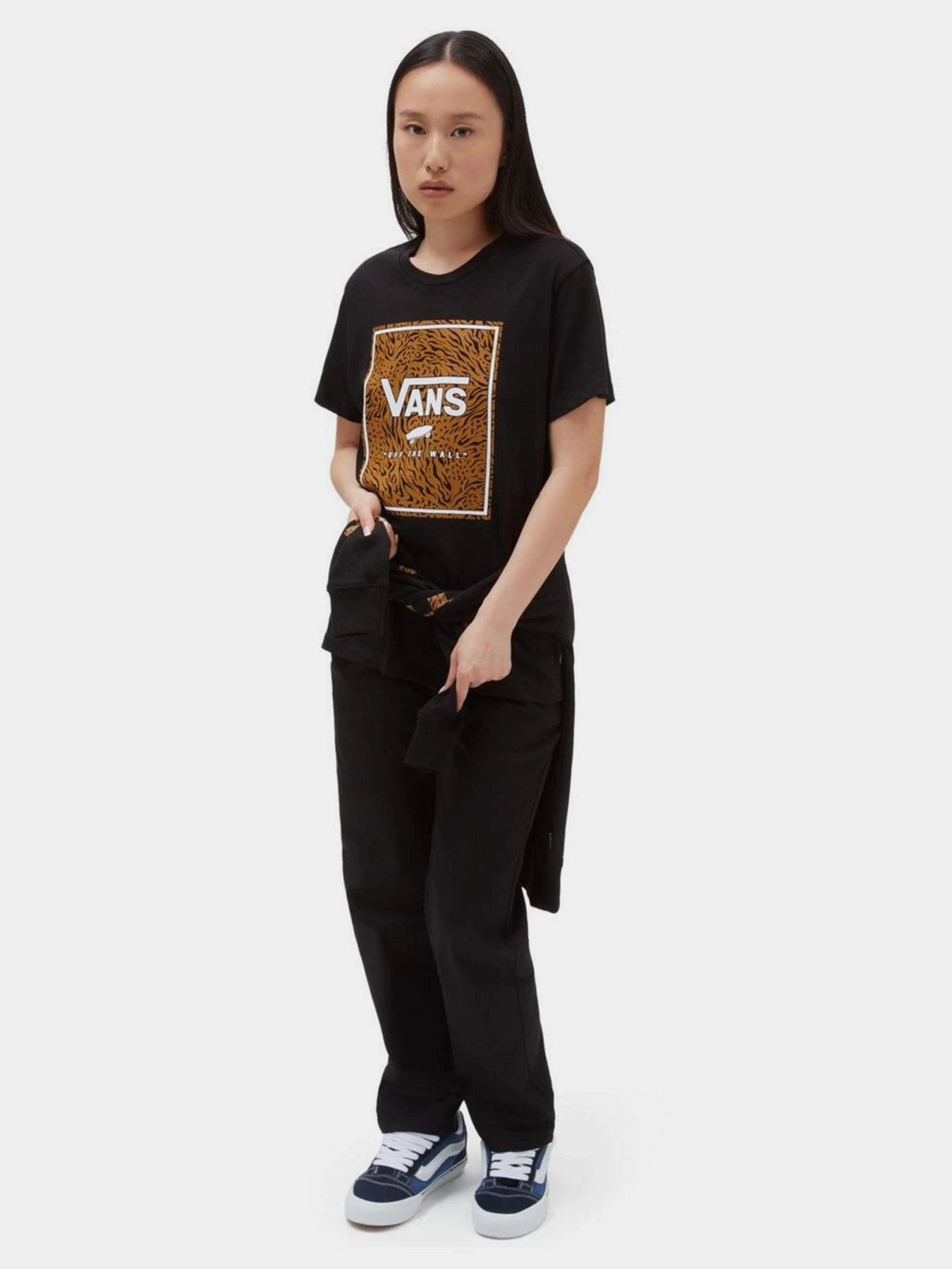 Футболки и поло Vans Animash BFF модель VN000AD2BLK1 Футболки и поло Vans Animash BFF модель VN000AD2BLK1 Фото