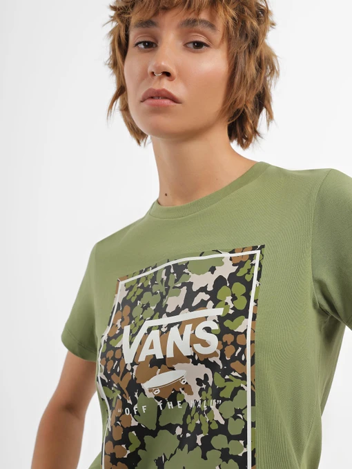Футболки и поло Vans Camo Wash Box модель VN000ACFZBF1 Фото