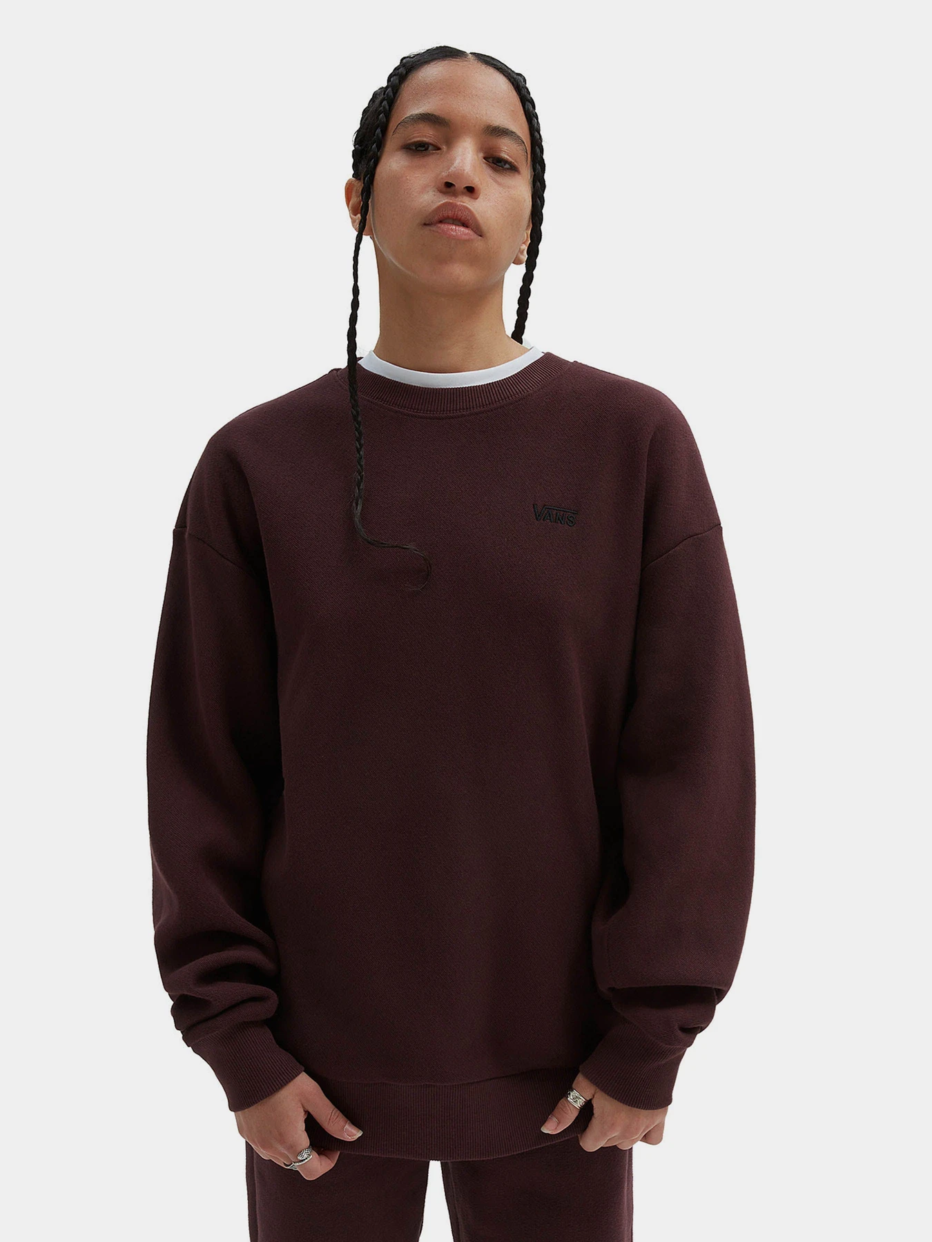 Худи и свитшоты Vans ComfyCush Crew модель VN000458BYP1 Худи и свитшоты Vans ComfyCush Crew модель VN000458BYP1 Фото