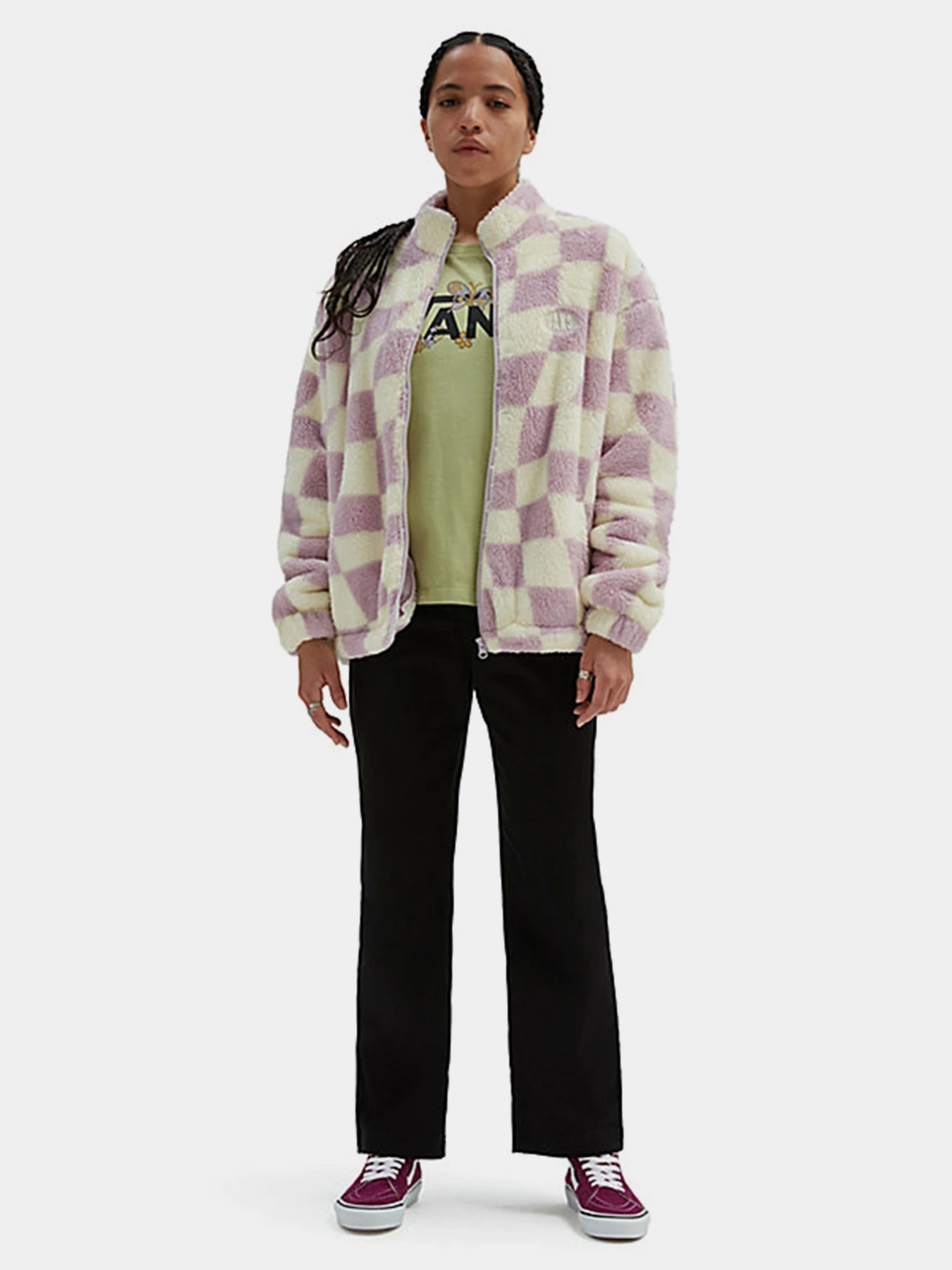 Худі та світшоти Vans Digital Trip Mock Zip модель VN000A6PC7S1 Худі та світшоти Vans Digital Trip Mock Zip модель VN000A6PC7S1 Фото