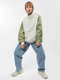 Худі та світшоти Vans Peake Mock Half-Zip модель VN000A6JOHC1 Фото